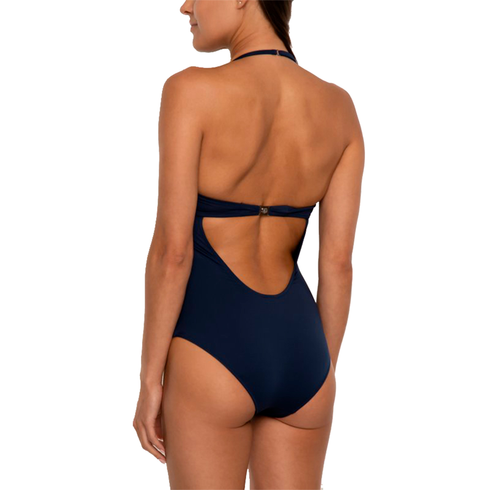 Костюм для плавания EA7 EMPORIO ARMANI JERSEY 1PIECE BEACHWEAR / Женский / L / Светло-голубой photo 3